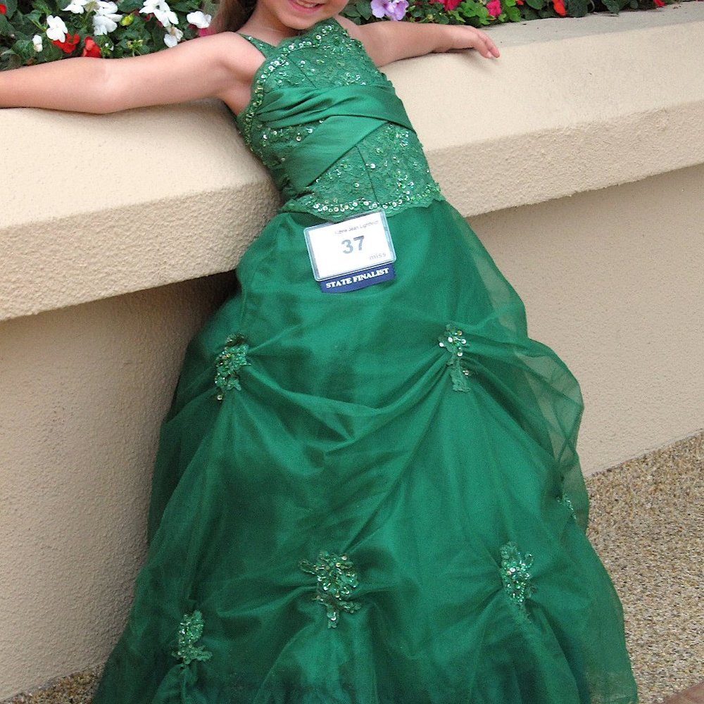 Tiffany Girls Dress, Pageant, Formal, Flowergirl